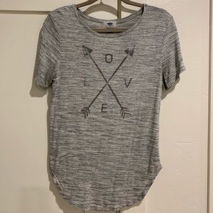 Grey OLD NAVY Tee